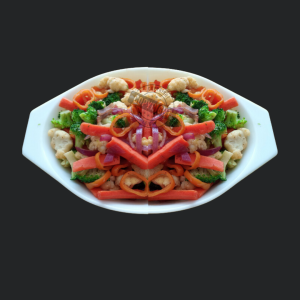 Sauté exotic veggies