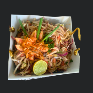 Special Tilapia fish dish with seasoned vegetables